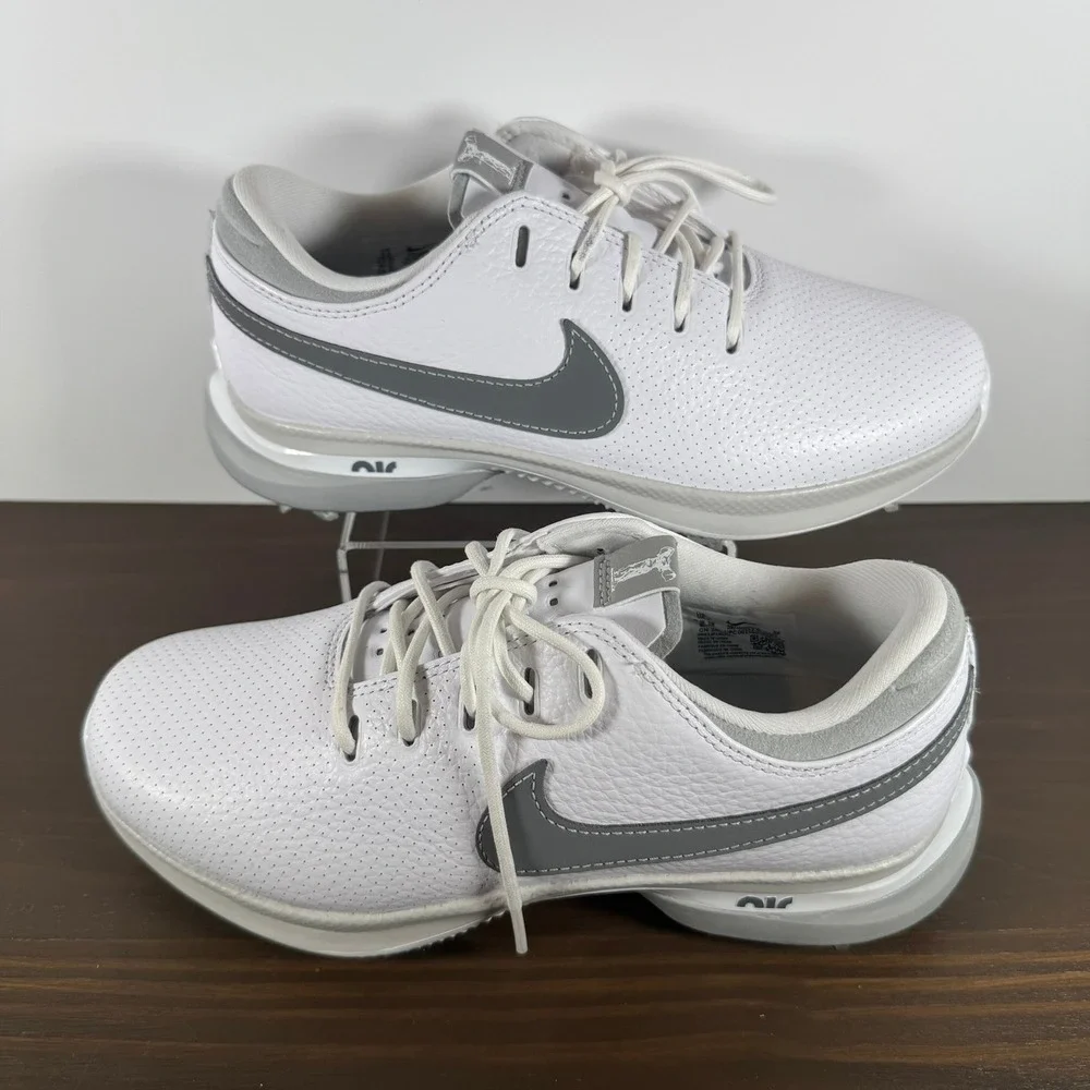 Nike Men's Air Zoom Victory Tour 3 Golf Shoes Size 5.5 White‎ Iron Grey New